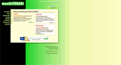 Desktop Screenshot of literaki.marcom.nysa.pl