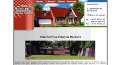 Desktop Screenshot of pokryciadachowe.nysa.pl