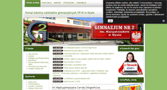 Desktop Screenshot of gim2.nysa.pl