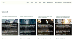 Desktop Screenshot of gabinet.nysa.pl