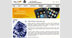 Desktop Screenshot of gsmcenter.nysa.pl