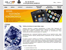 Tablet Screenshot of gsmcenter.nysa.pl